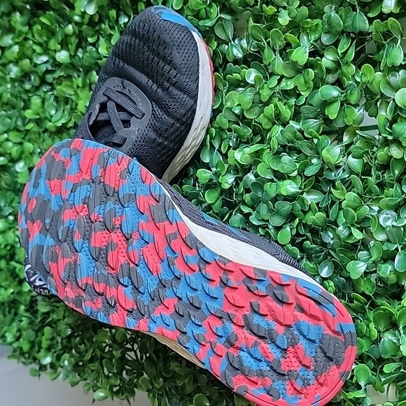 New Balance Charcoal and Sky Blue Running Shoes - Picture 6 of 7